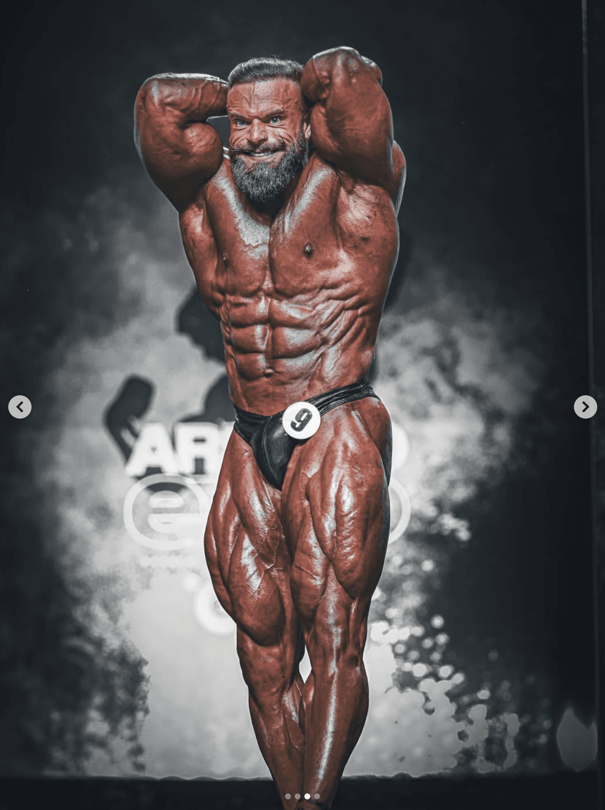 Mike Sommerfeld posing