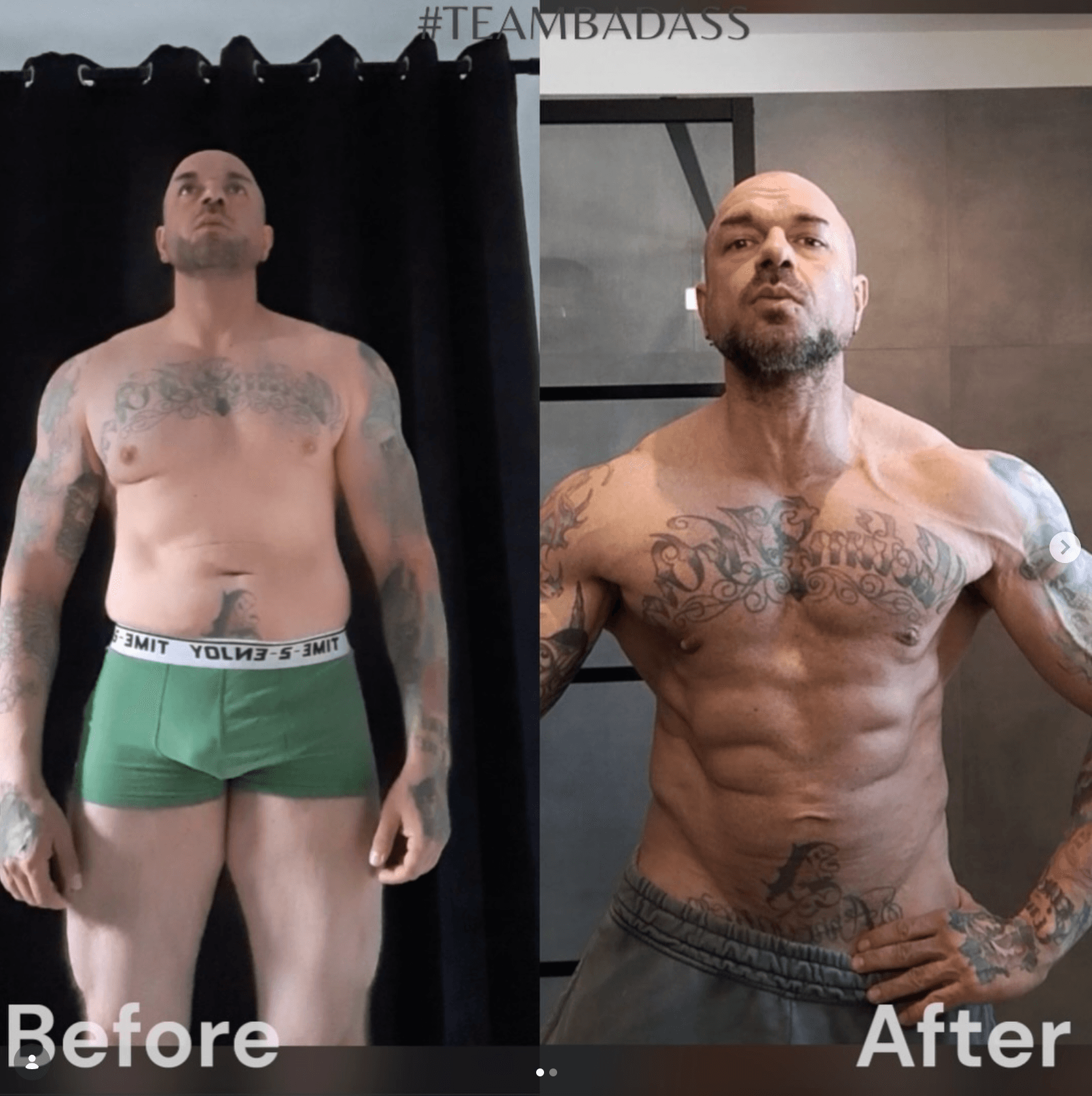 #TEAMBERES Transformation 4