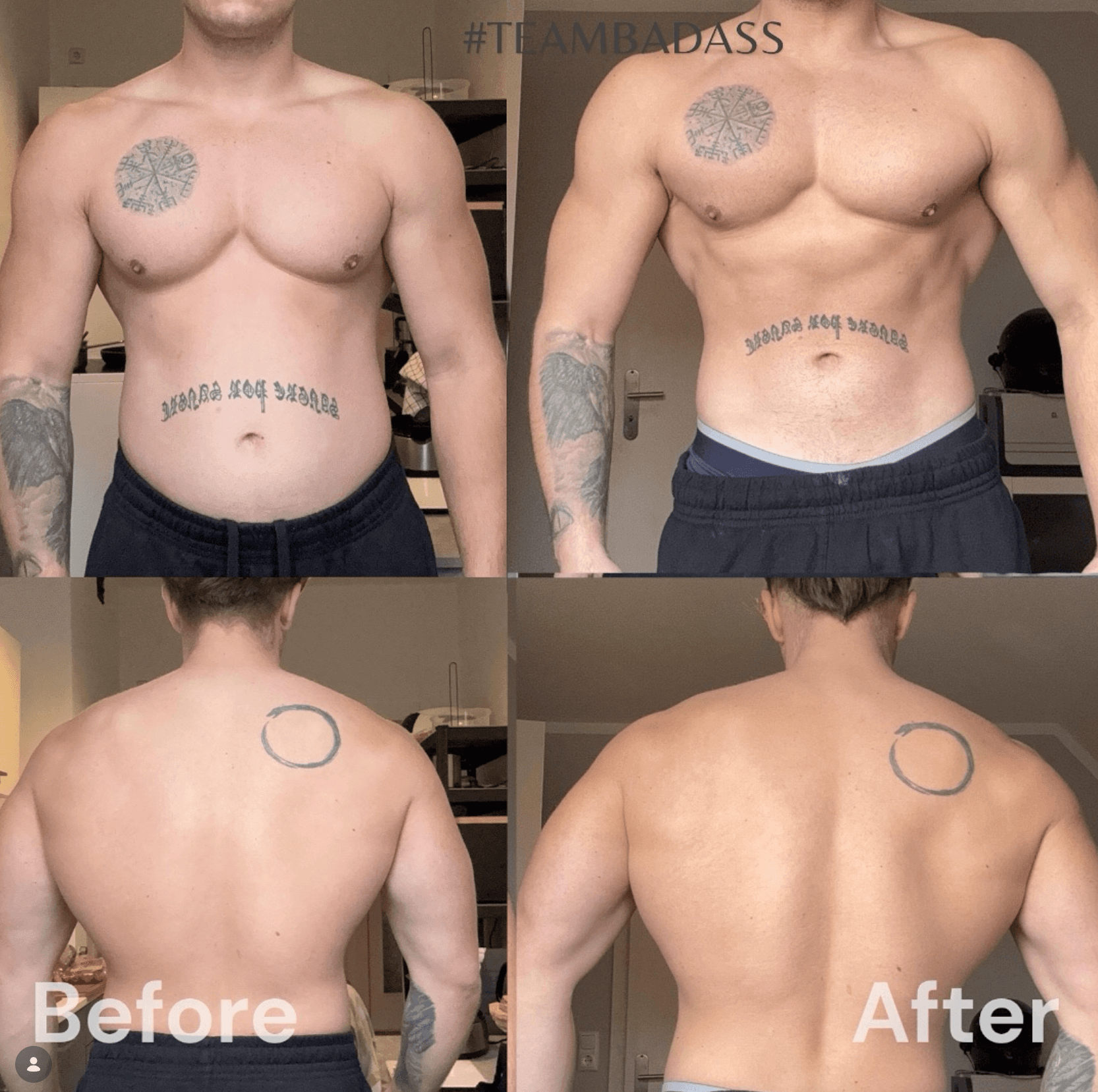 #TEAMBERES Transformation 7