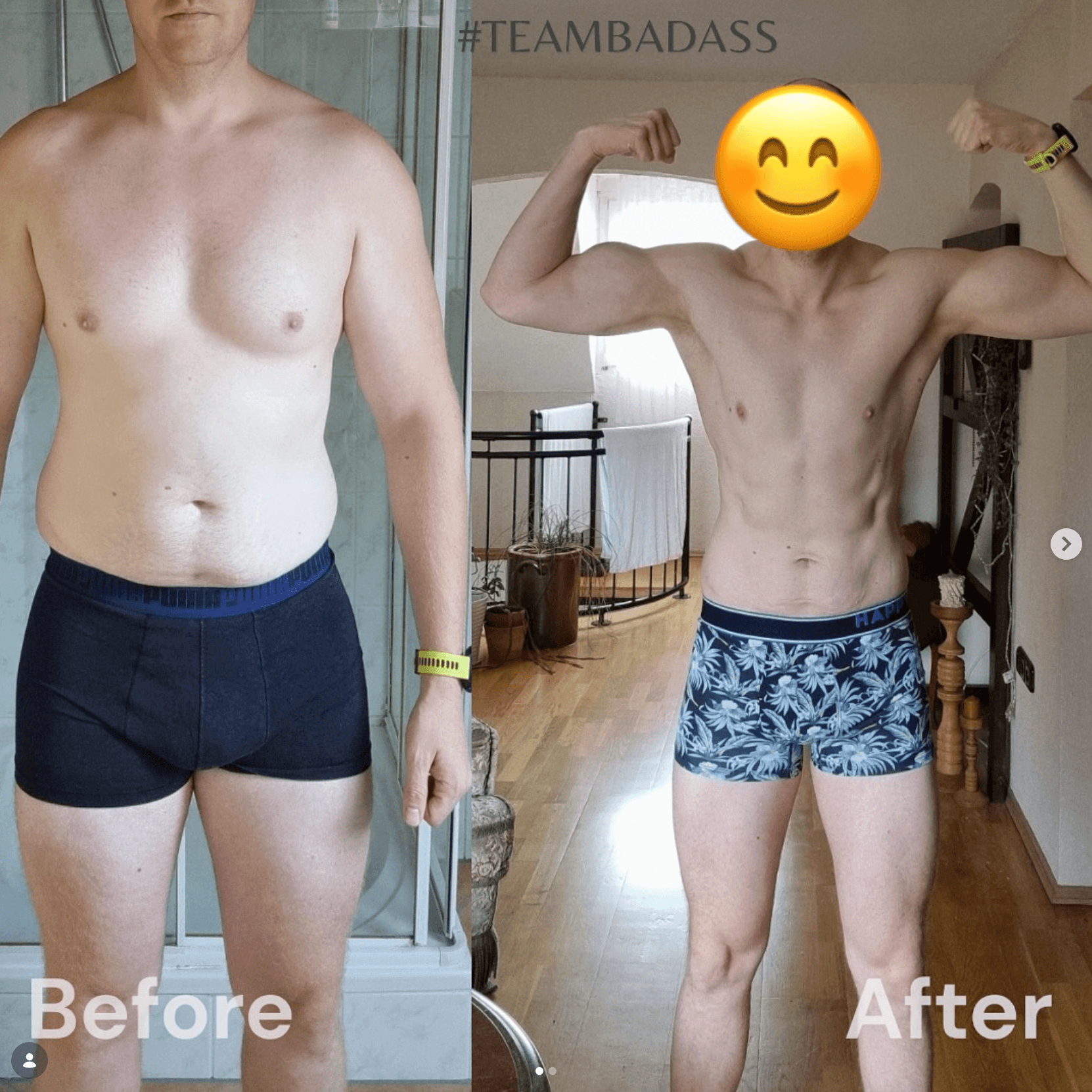 #TEAMBERES Transformation 8